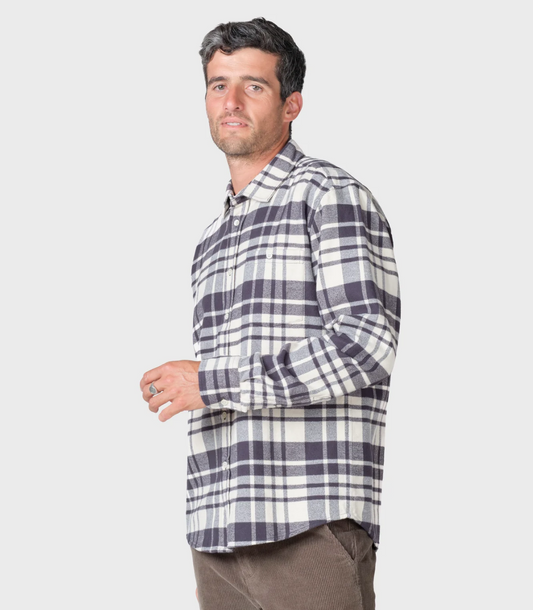 Scott Shirt (Navy/Cream) - Klitmøller Collective