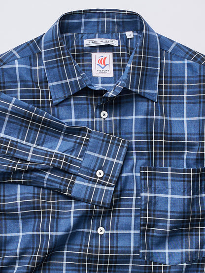 VE Clean Shirt /Blue Check - RES-RES