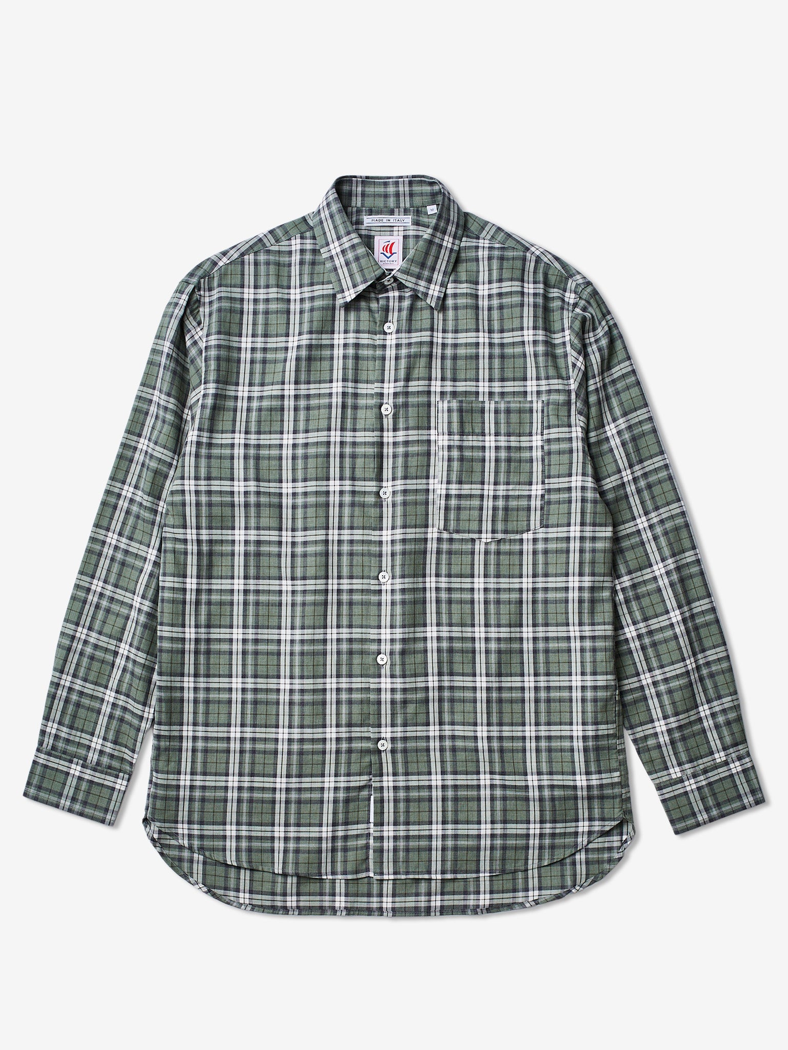 VE Clean Shirt /Green Check - RES-RES