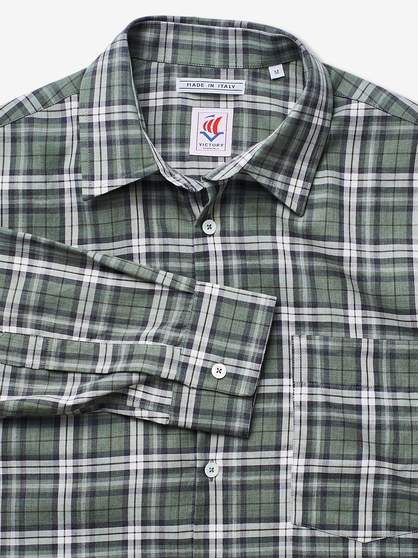 VE Clean Shirt /Green Check - RES-RES