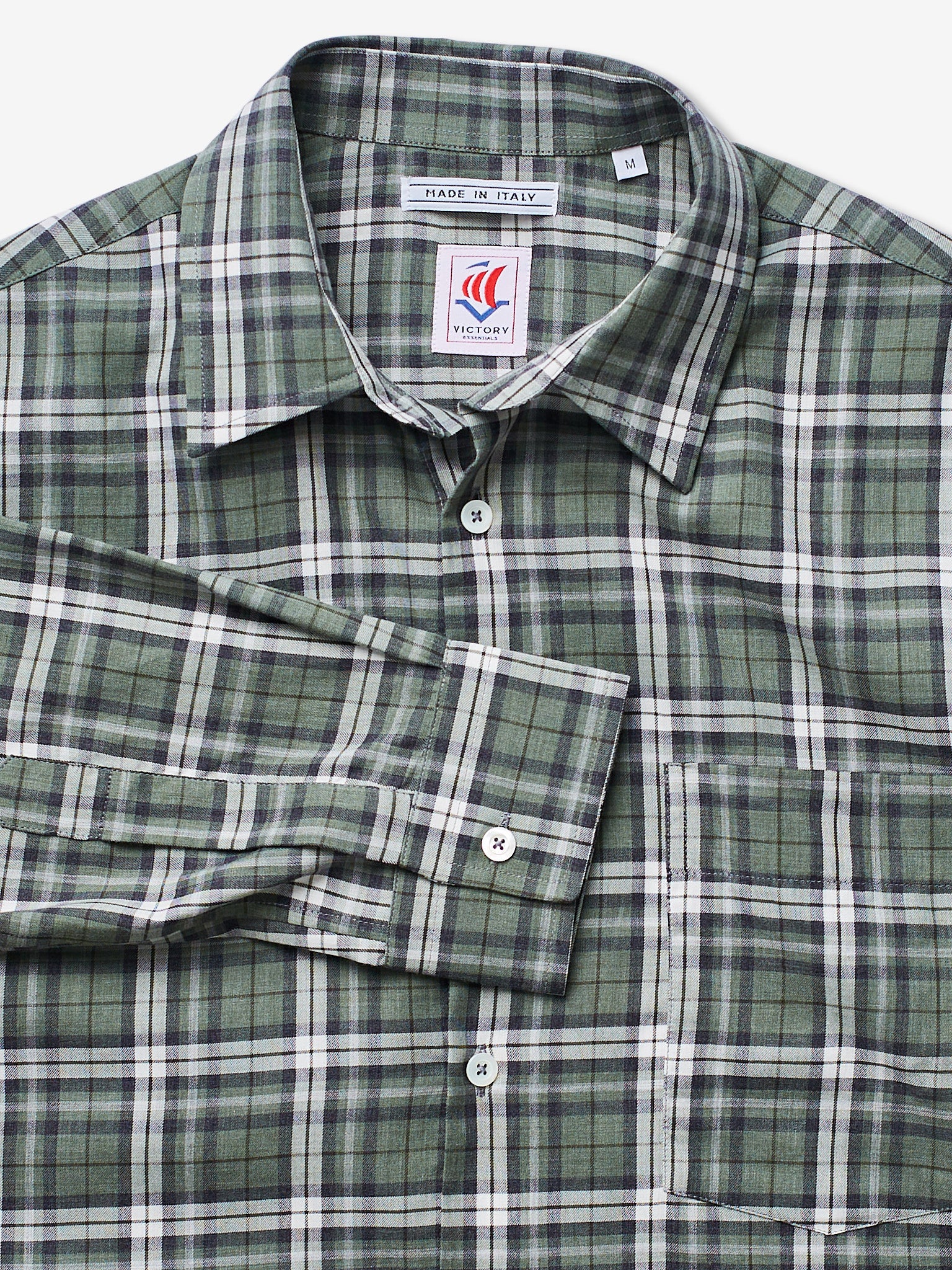 VE Clean Shirt /Green Check - RES-RES