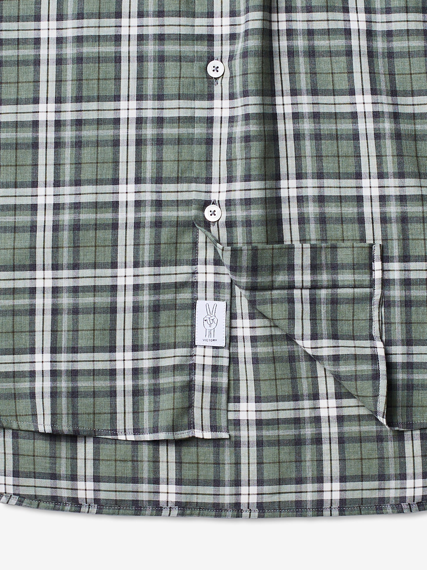 VE Clean Shirt /Green Check - RES-RES