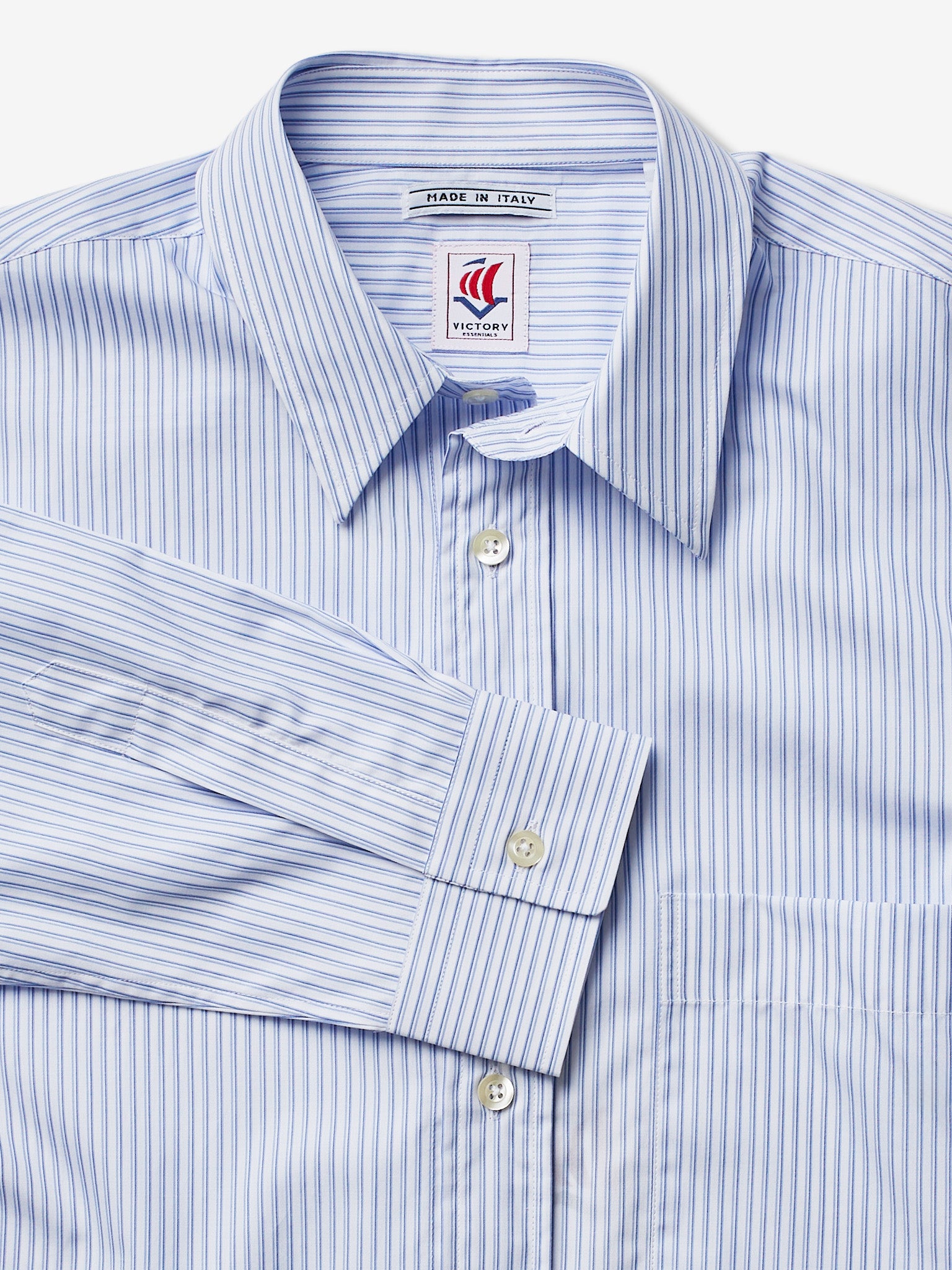 VE Charles Shirt /Blue Stripe - RES-RES