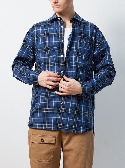 VE Clean Shirt /Blue Check - RES-RES