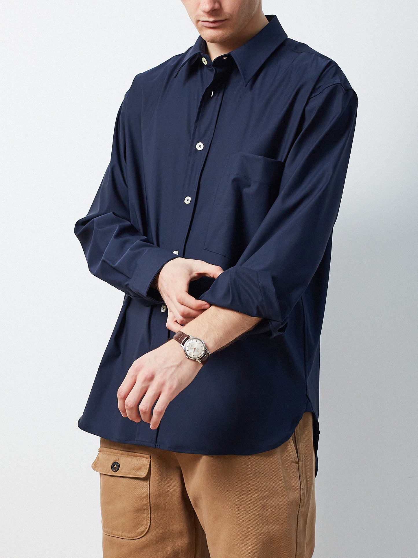 VE Charles Shirt /Dark Navy - RES-RES