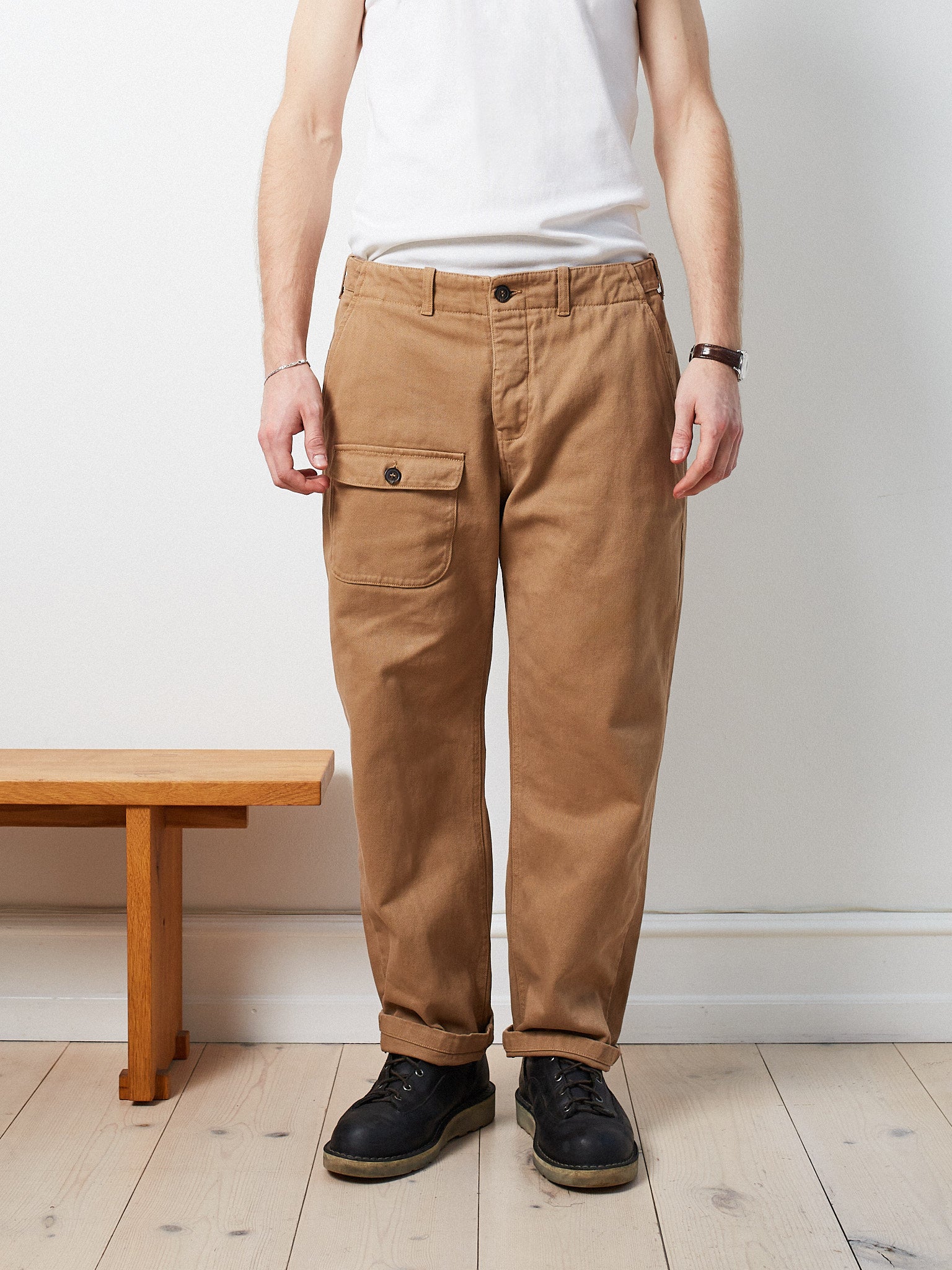 VE Cordy Pants / Camel - RES-RES