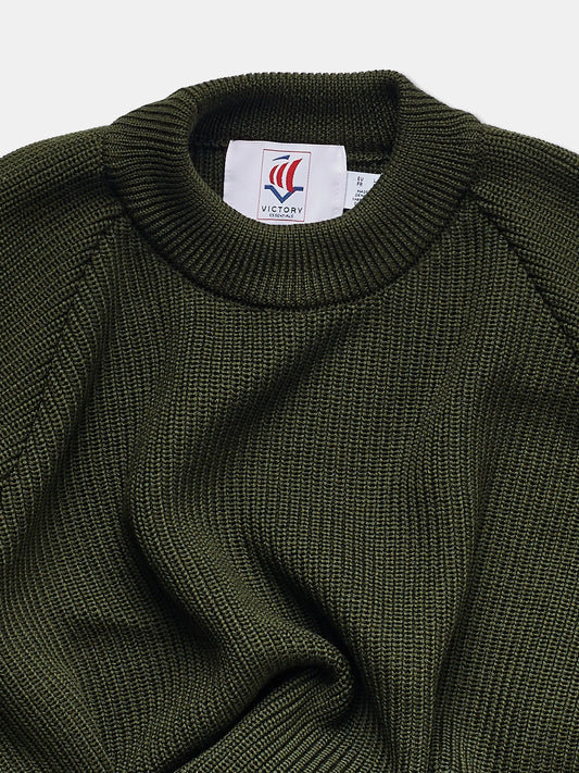 VE Walden Heavy Knit /Army