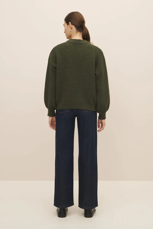 Bubble Jumper (Khaki Marle) - Kowtow