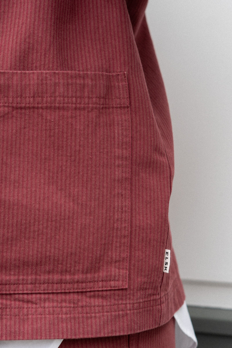 Ease Womens Overshirt /Bordeaux-Brick