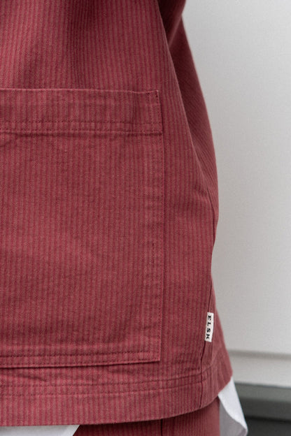 Ease Womens Overshirt /Bordeaux-Brick