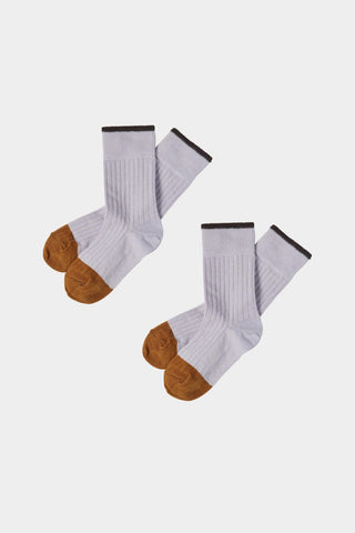 Contrast Socks (Heather) - FUB