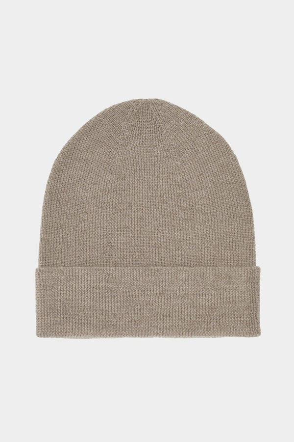 Alpaca Beanie (Camel Melange) - FUB