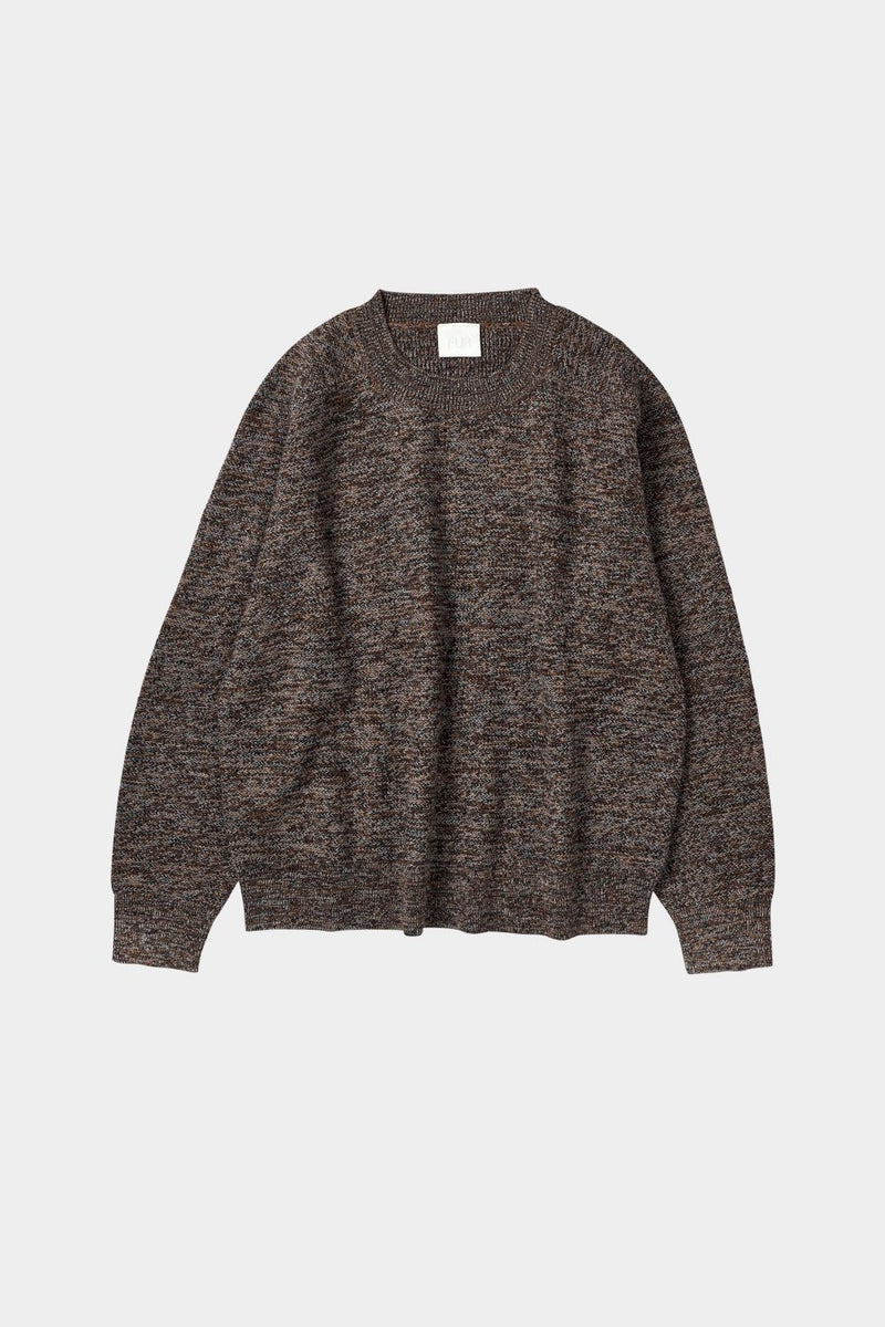 Melange Sweater (Ochre/Orange/Melange) - FUB