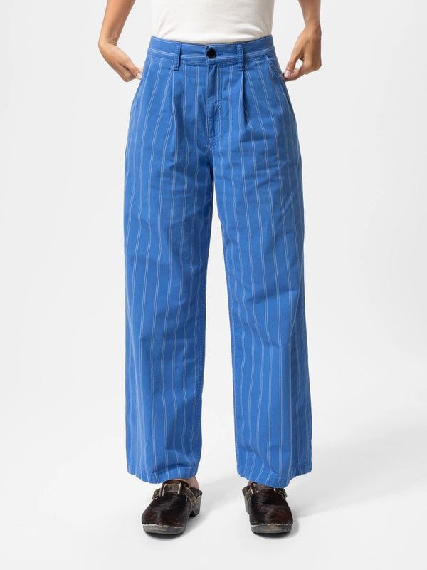 Gullan Striped Workwear Pants - Nudie Jeans