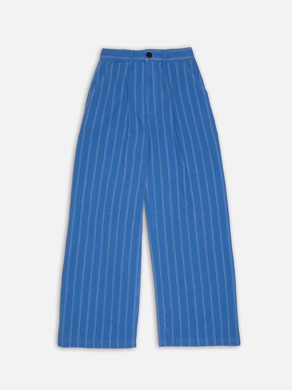 Gullan Striped Workwear Pants - Nudie Jeans