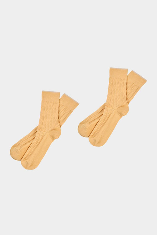 Herringbone Socks (Vanila) - FUB