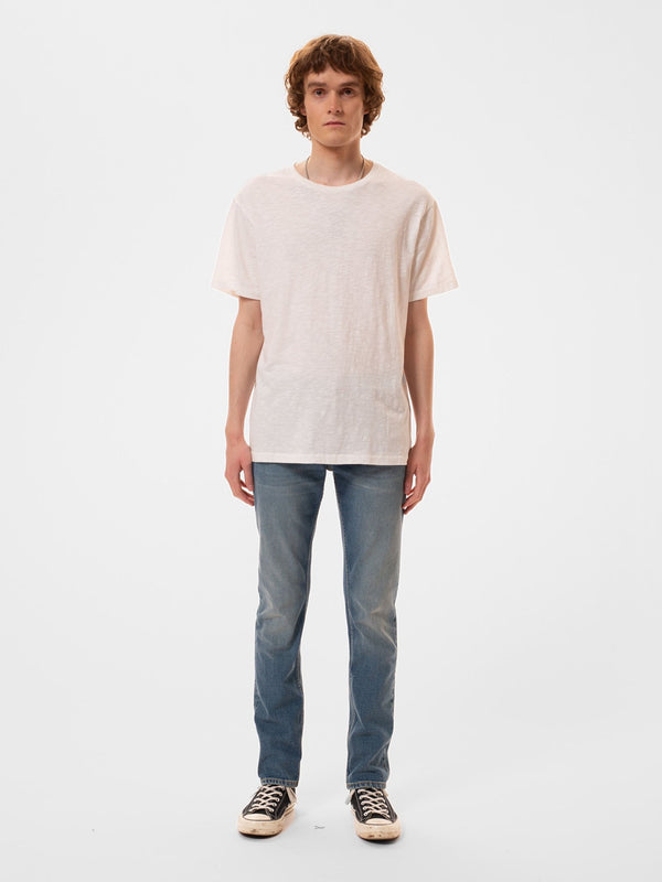 Roffe T-shirt (Off White) - Nudie Jeans