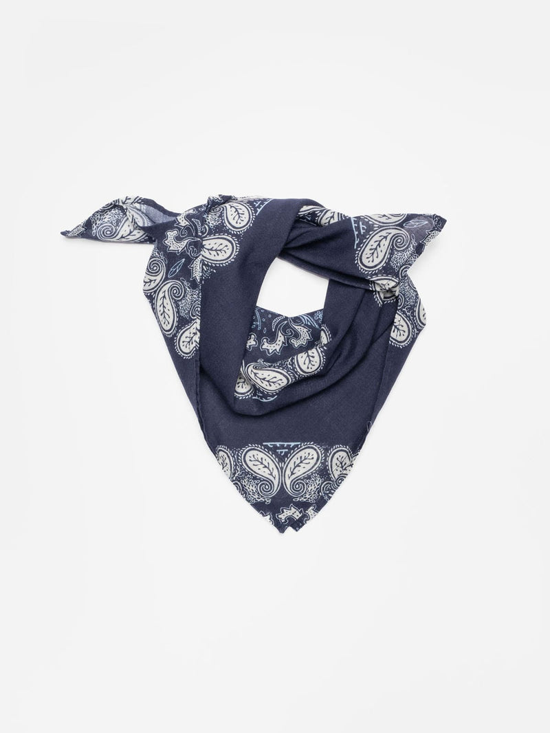 Ingrid Bandana Paisley (Navy) - Nudie Jeans