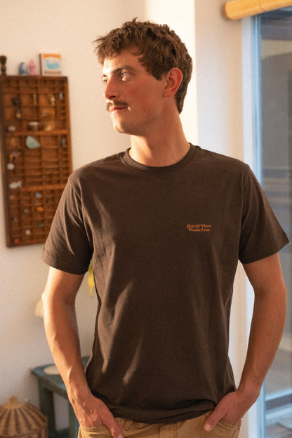 Repair BP Men's Brushed T-shirt Soil Brown - RES-RES