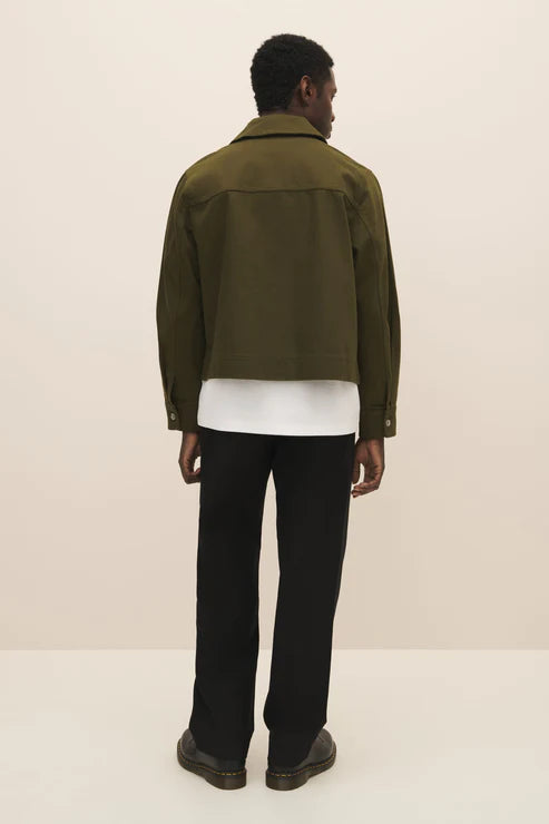 Mirror Jacket (Khaki Denim) - Kowtow