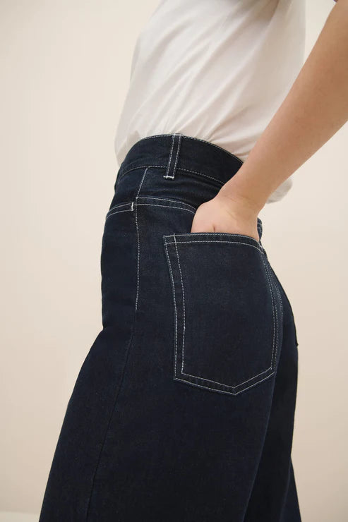 Sailor Jeans (Indigo Denim) - Kowtow