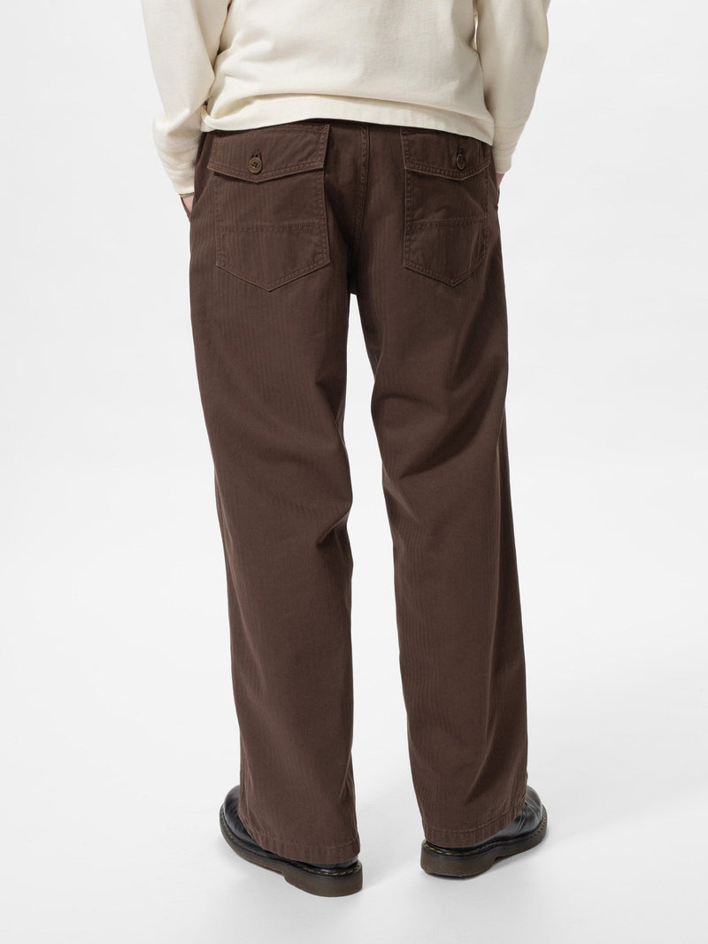 Tuff Tony Fatigue Pants (Walnut) - Nudie Jeans