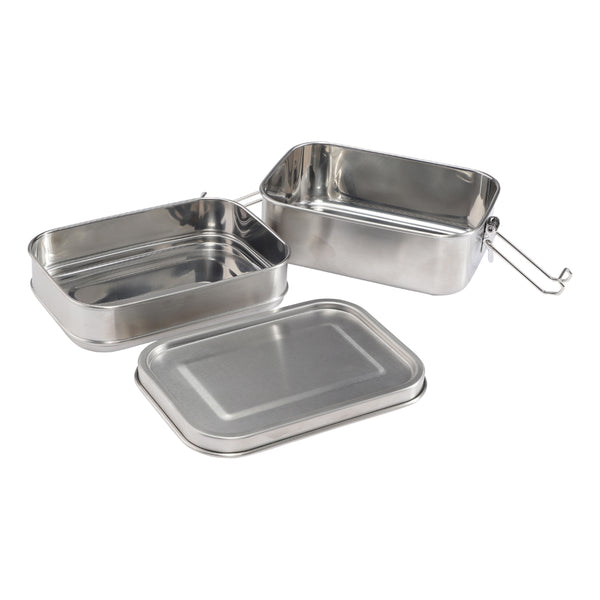 Lunch Box Double Layer (Steel) - Haps Nordic