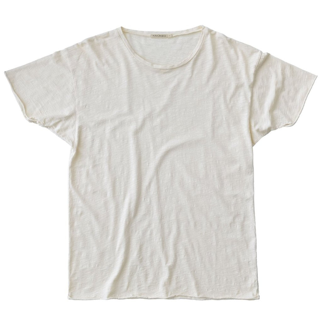 Roger Slub T-shirt (Off White) - Nudie Jeans