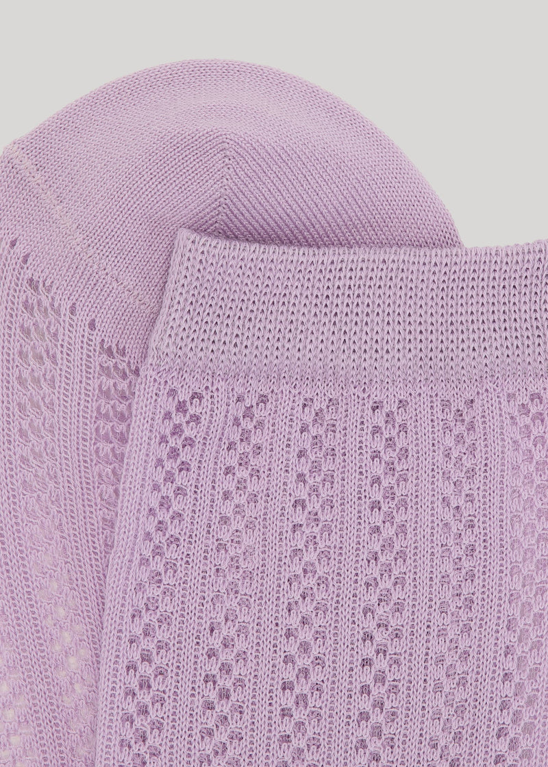 Annabel Dot Knit (Light Purple) - Dear Denier