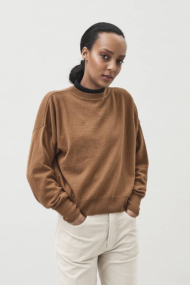 Ior Cashmere Sweater (Nougath) - Maska