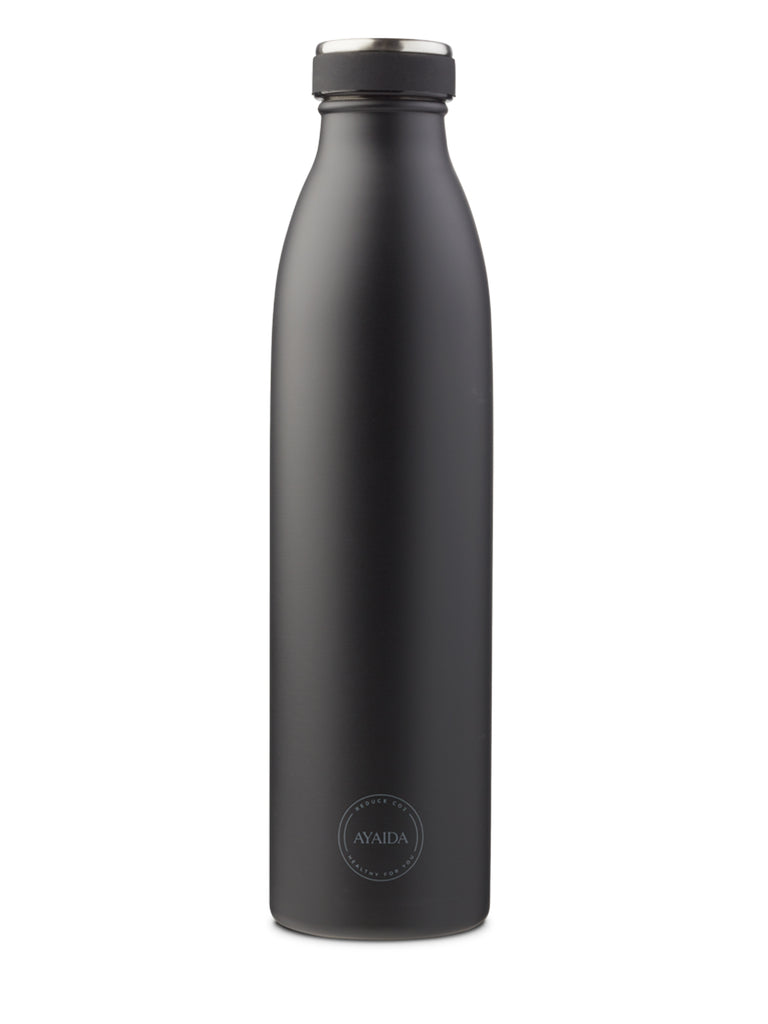 Drinking Bottle 750ml (Matte Black) - AYA&IDA