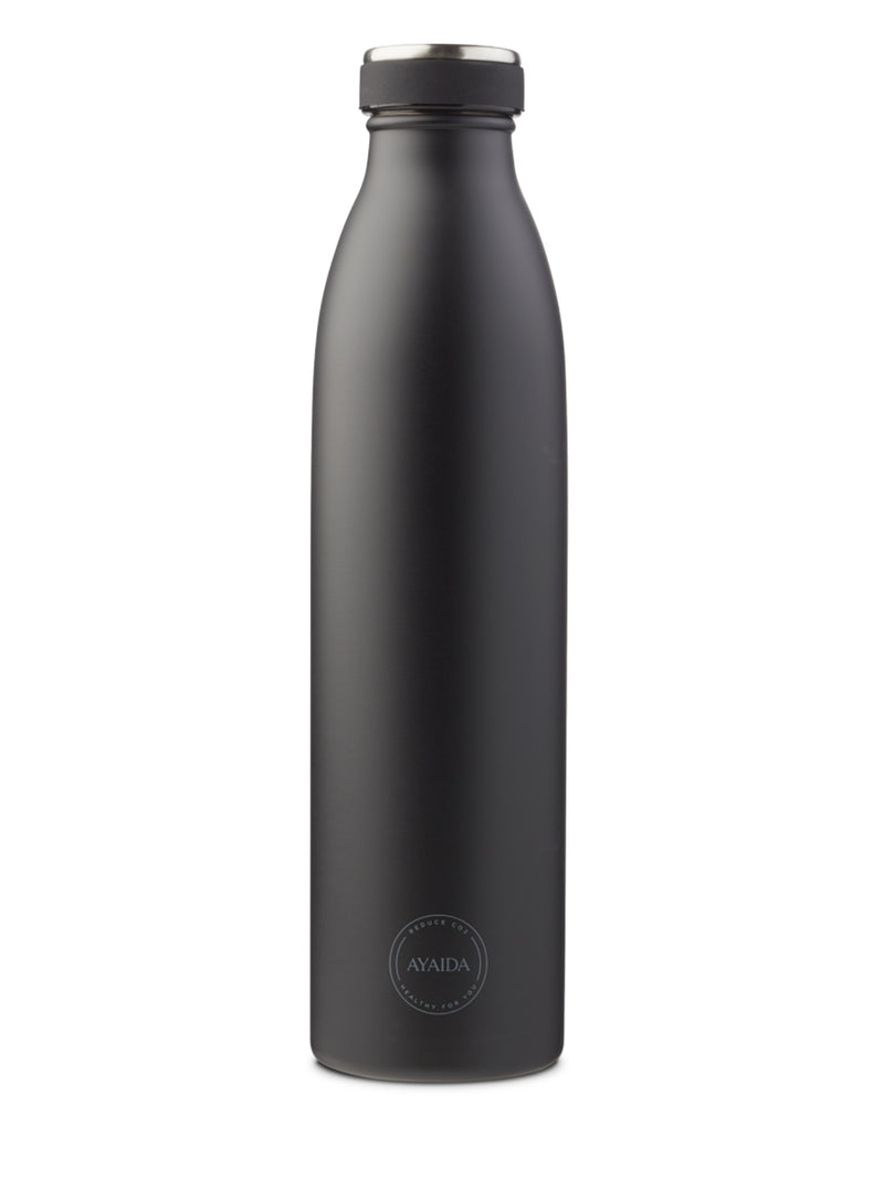 Drinking Bottle 750ml (Matte Black) - AYA&IDA