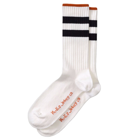Amundsson Sport Socks (Off white) - Nudie Jeans