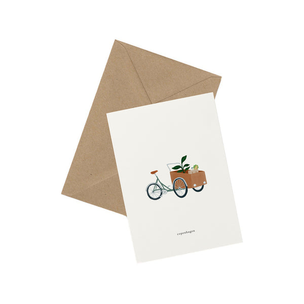 Cargo Bike Postcard - Kartotek