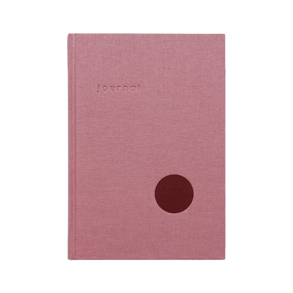 Hardcover Journal (Rose/Ruled) - Kartotek