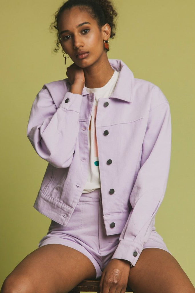 Rufiji Jacket (Mauve) - Thinking MU