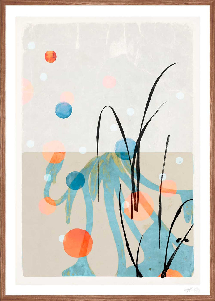Abstract and Organic 4 Limited in a frame - Stoltzestudio