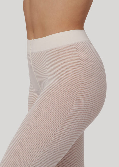 Petrina Heringbone (Off-White) - Kære Denier