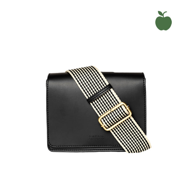 Audrey Mini Apple Leather (Black) - O My Bag