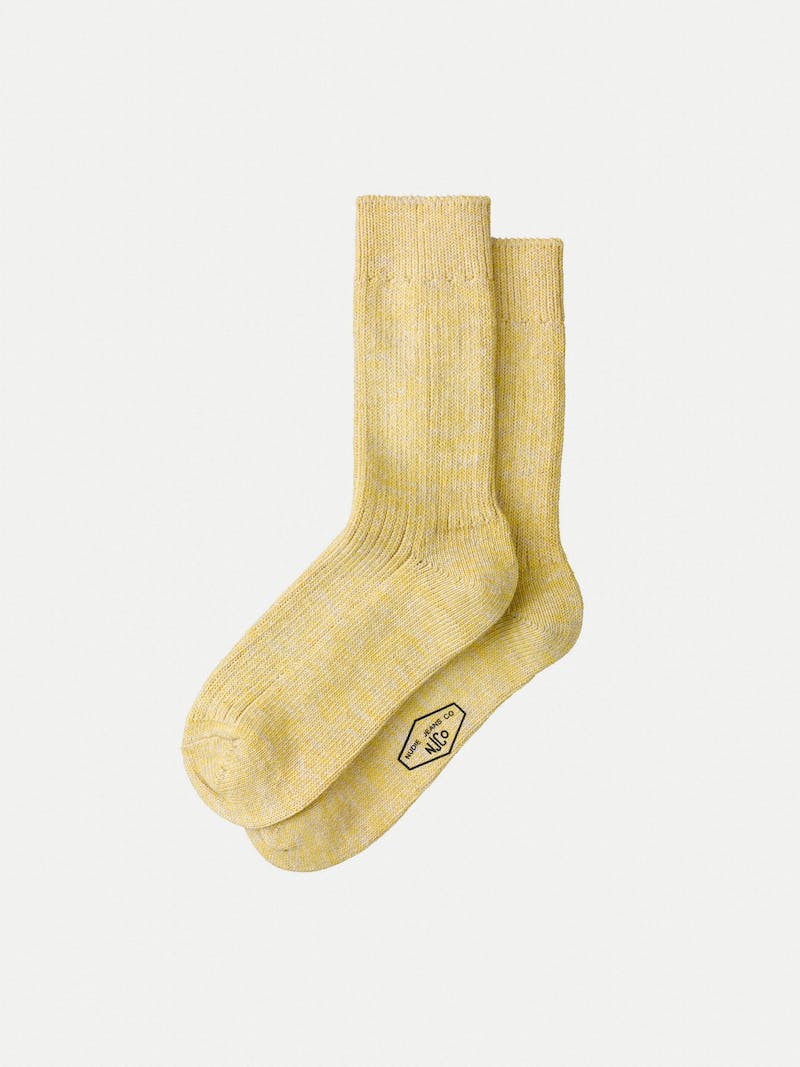 Chunky Sock Rebirth (Faded Sun) - Nudie Jeans