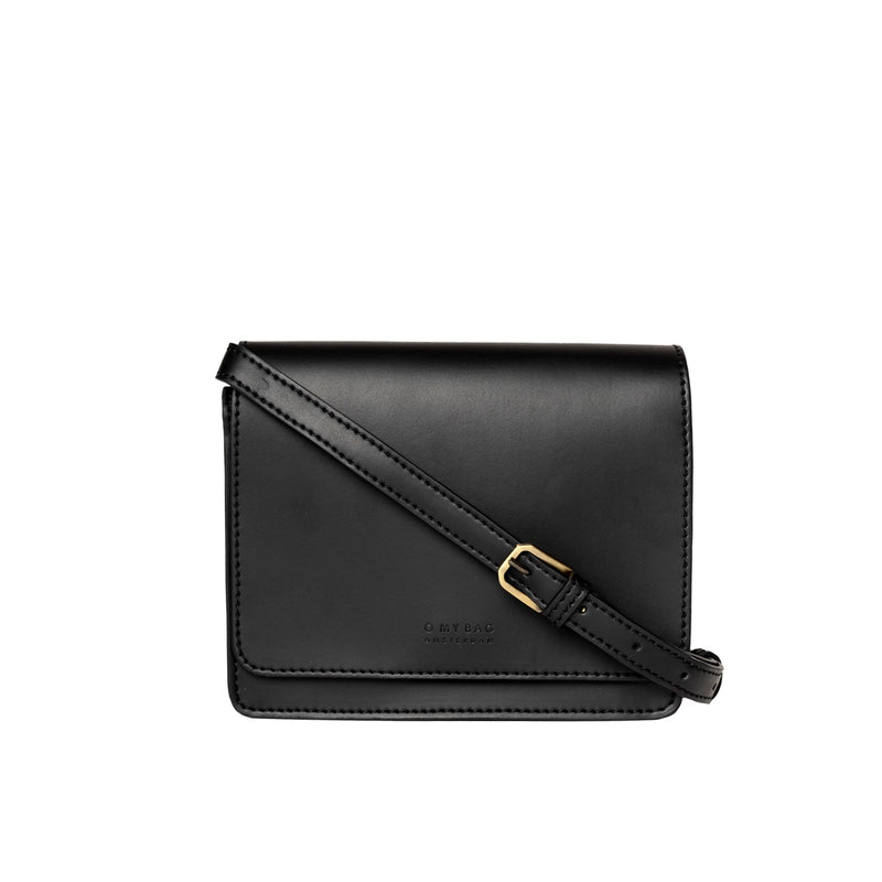 Audrey Mini Apple Leather (Black) - O My Bag