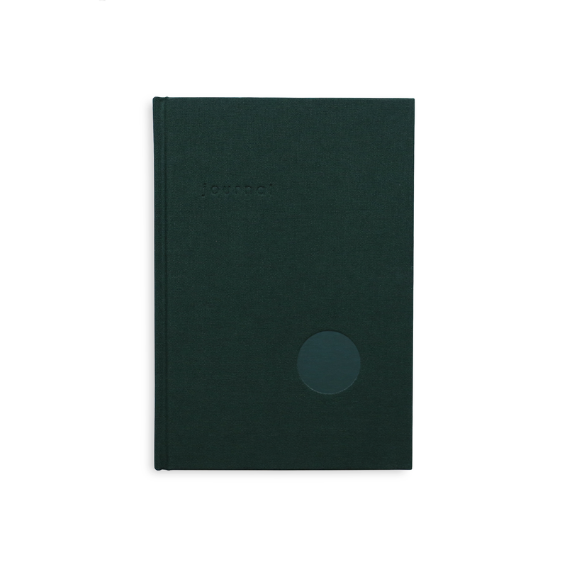 Hardcover Journal (Dark Green/Blank) - Kartotek