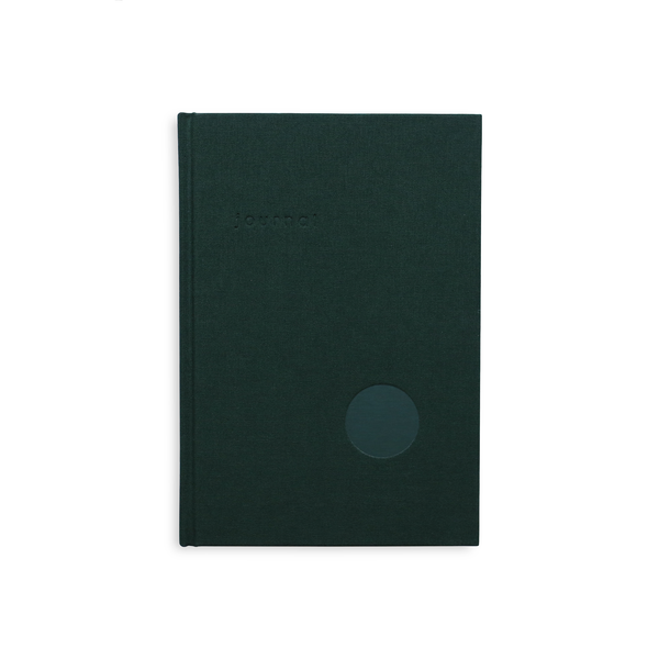 Hardcover Journal (Dark Green/Blank) - Kartotek