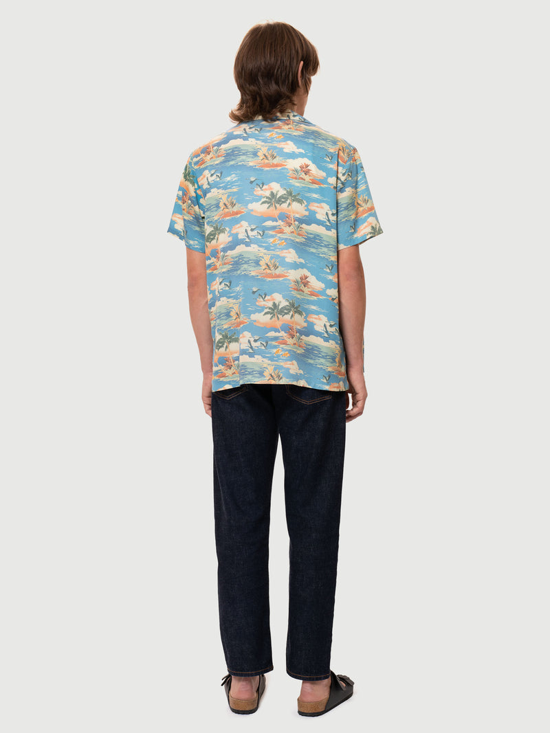 Arvid Hawaii (Azure) - Nudie Jeans