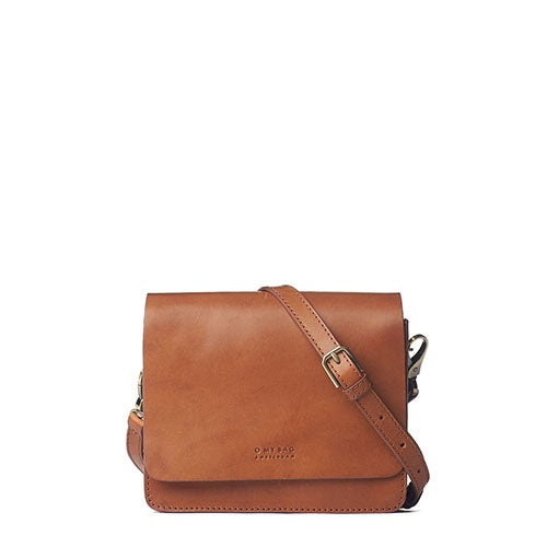 Audrey Mini Classic Leather (Cognac) - O My Bag