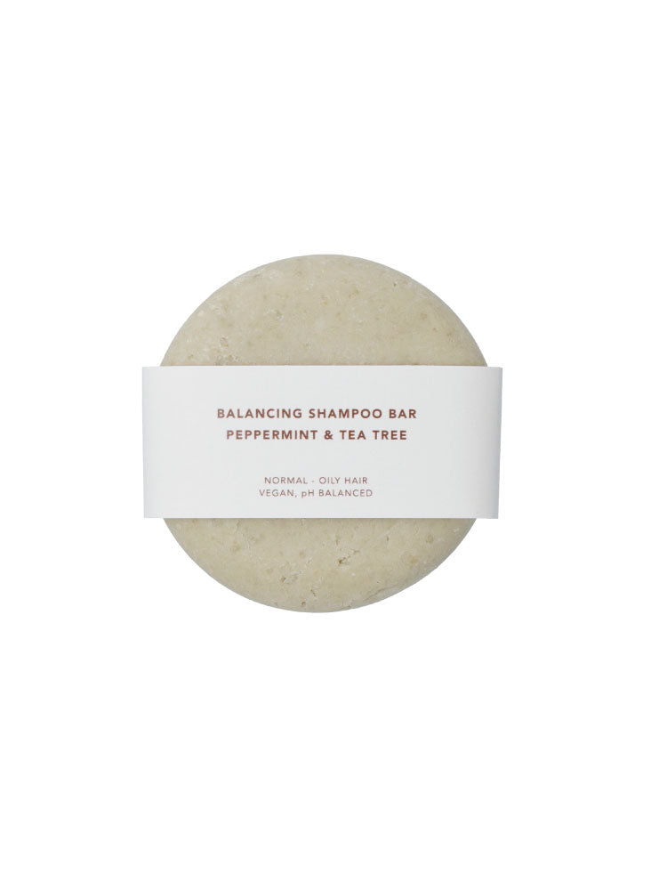 Balancing Shampoo Bar (Peppermint/Tea Tree Oil - Normal to Oily Hair) - Mellow Mind