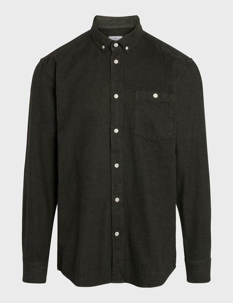 Benjamin Lumber Shirt (Olive) - Klitmøller Collective
