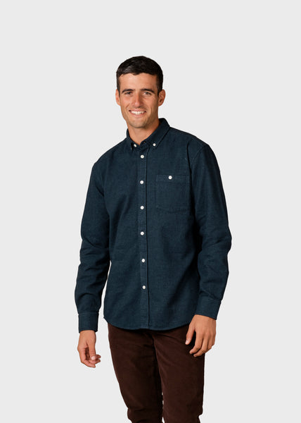 Benjamin Lumber Shirt (Petrol) - Klitmøller Collective