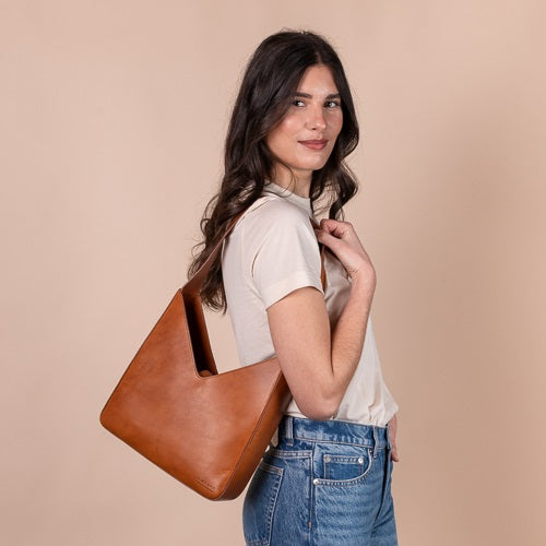 Vicky Cognac Leather - O My Bag