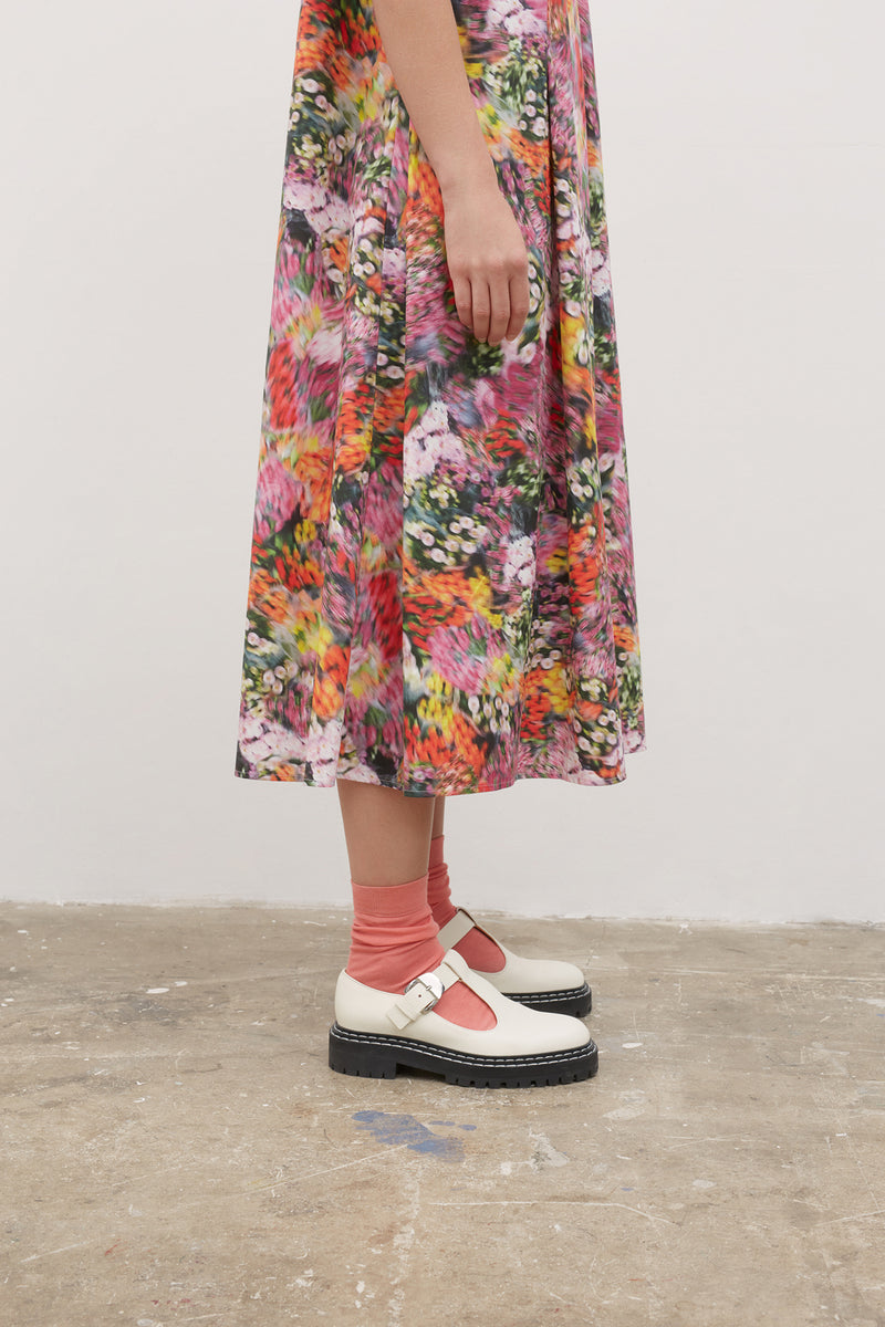 Dusk Dress (Hazy Floral) - Kowtow